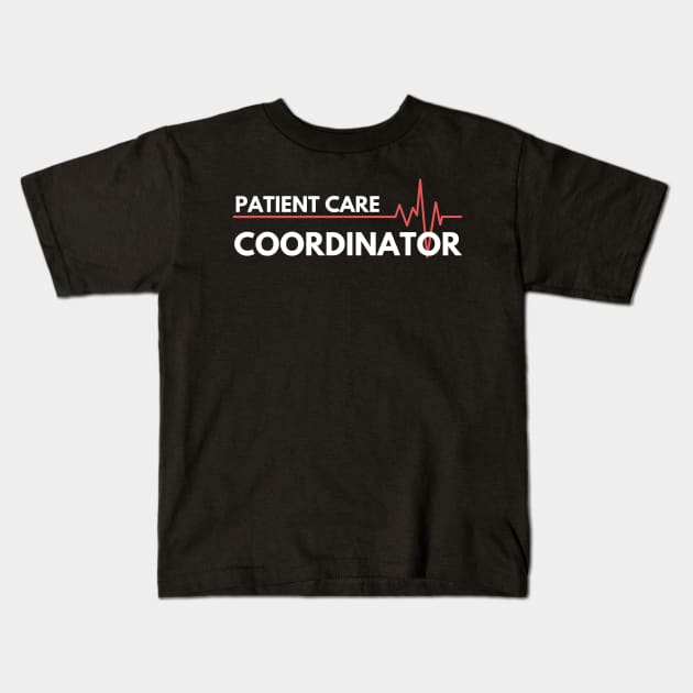 patient care coordinator Kids T-Shirt by Leap Arts